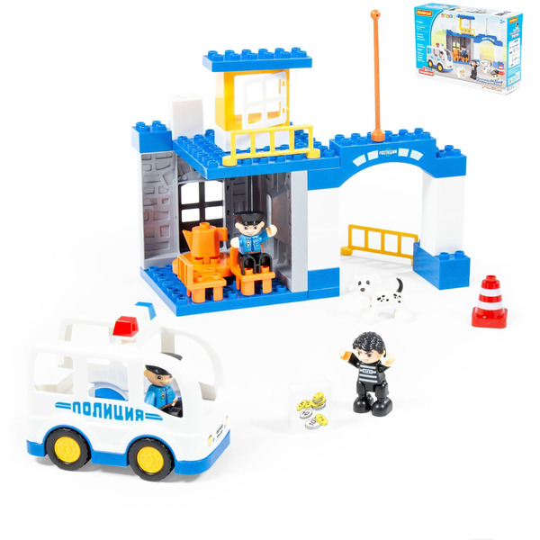 Конструктор Полесье 77554 Полицейский участок