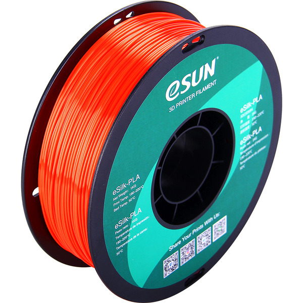 Пластиковая нить ESUN eSilk-PLA 1,75 мм, 1кг Jacinth