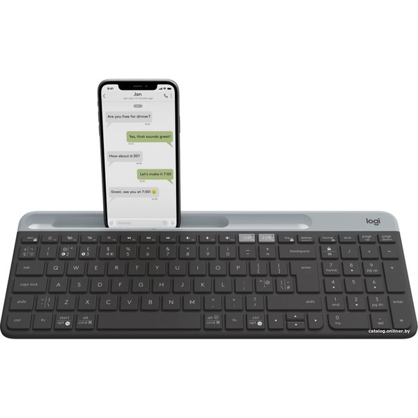 Клавиатура Logitech K580 Slim 920-009208 (графитовый)