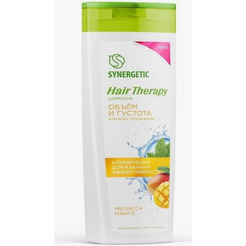Шампунь Synergetic HAIR THERAPY Объем и густота волос 400 мл