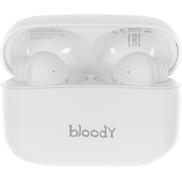 Наушники A4Tech Bloody M30 белый