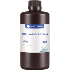 Фотополимерная смола для 3D-принтера Anycubic Water-wash 2.0 SSX2WH-10 (1л, белый)