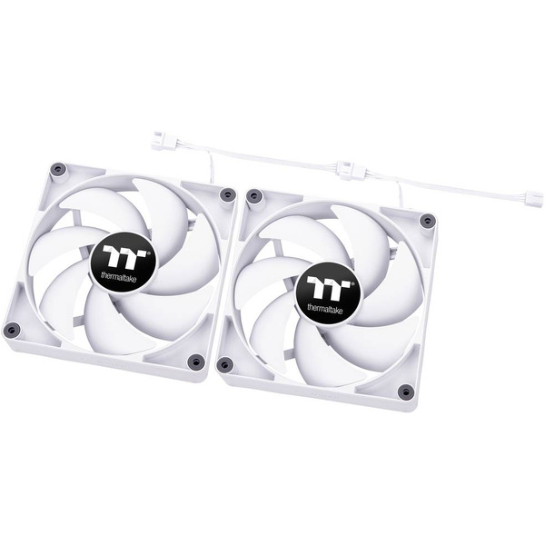 Набор вентиляторов Thermaltake CT140 2-Fan Pack White CL-F152-PL14WT-A