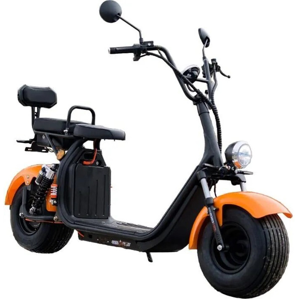 Электроскутер AVM Citycoco Pro (оранжевый)