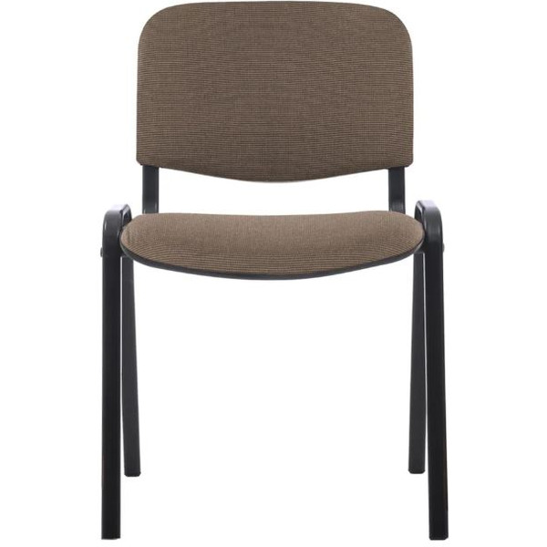 Офисный стул Helmi Изо HL-F01 / 359853 (черный/коричневый с бежевым)