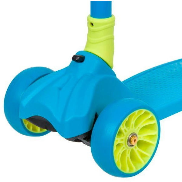 Самокат Novatrack Rainbow Pro Button 120PROB.RAINBOW.BL20