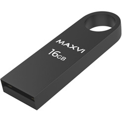 USB флеш Maxvi MK 16GB FD16GBUSB20C10MK (темно-серый)