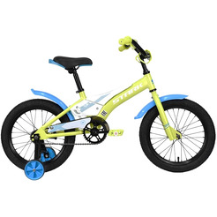 Велосипед Stark Tanuki 16 Boy зеленый/синий/белый '23 HQ-0010240