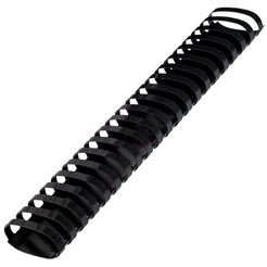 Пластиковые пружины для переплета BRAUBERG A4 51 мм 50 шт 530934 (черный)