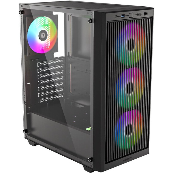 Корпус ID-Cooling Ware 310 ARGB (черный)