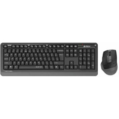 Клавиатура + мышь A4Tech Fstyler FGS1035Q (черный/серый)