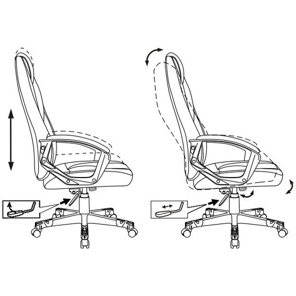 Кресло Zombie Game 16 (черный/желтый)