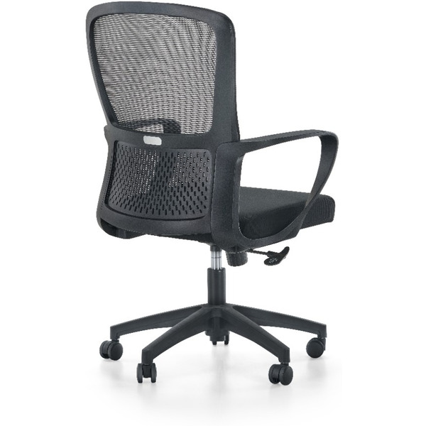 Кресло компьютерное SitZone U-069B сетка/ткань, черный, крестов. пластик
