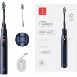 Электрическая зубная щетка Oclean X Pro Digital (темно-синий)