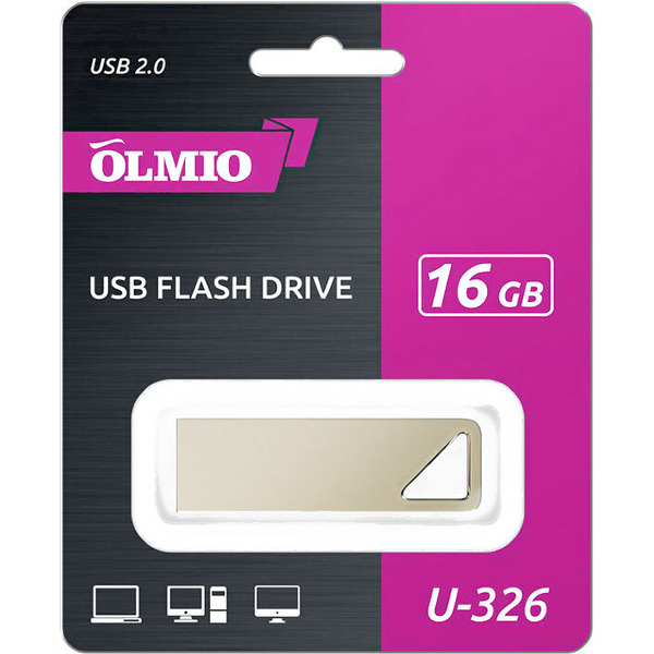 USB flash накопитель Olmio U-326 16GB USB2.0