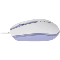 Мышь Canyon M-10 (CNE-CMS10WL) бело-лавандовый