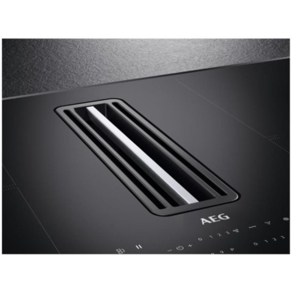 Поверхность индукционная со встроенной вытяжкой AEG CCE84779FB