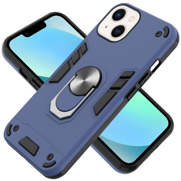 Бампер Bingo Warrior для Apple iPhone 13 mini (синий)