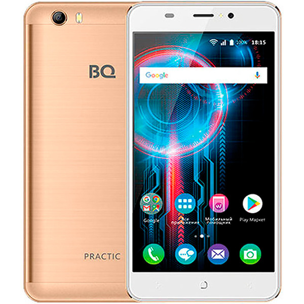 Смартфон BQ-Mobile BQ-5525 Practic (золотистый)