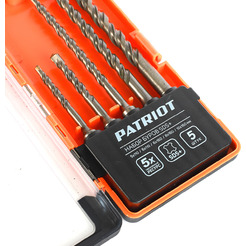 Набор буров PATRIOT по бетону SDS Plus 815010101 (5-10мм)