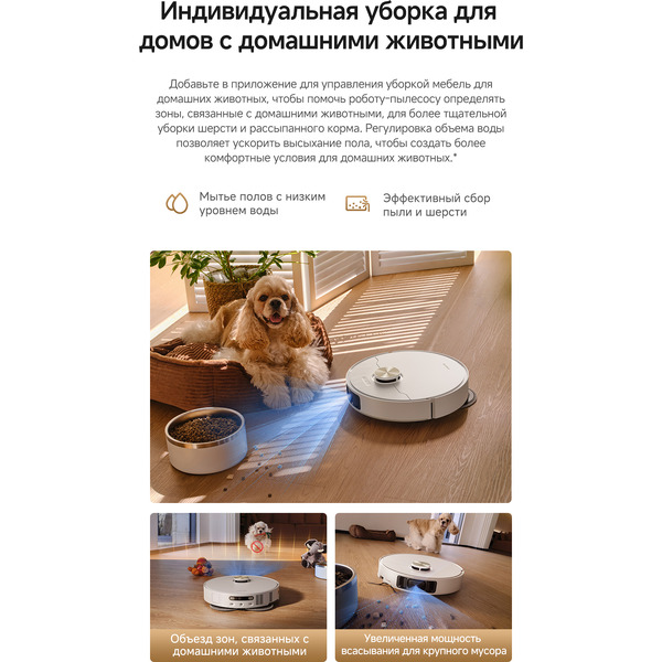 Робот-пылесос Dreame Robot Vacuum L60 Ultra AE White (RPL71FE0) RU