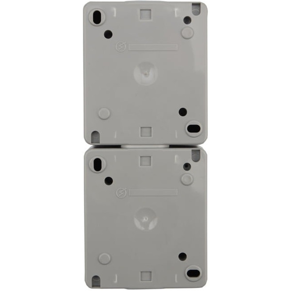 Блок из 2 розеток вертикальный KRANZ INDUSTRIAL KR-78-0615