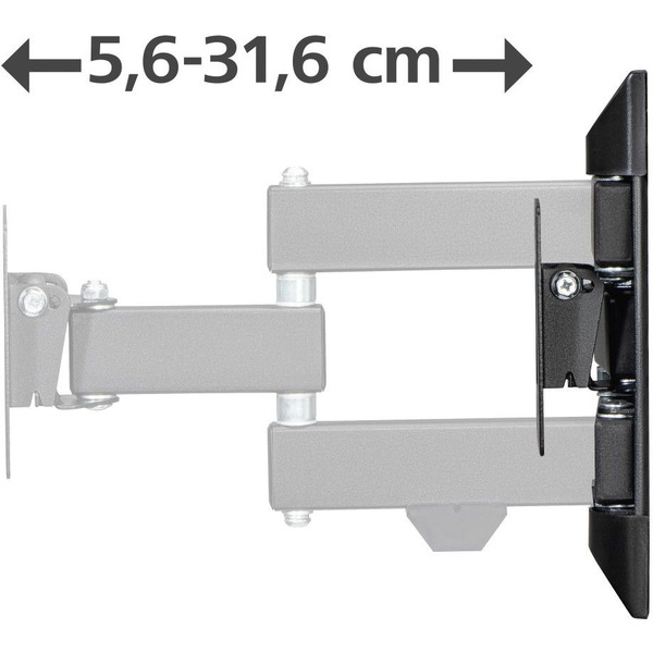 Кронштейн Hama H-118112 (черный)