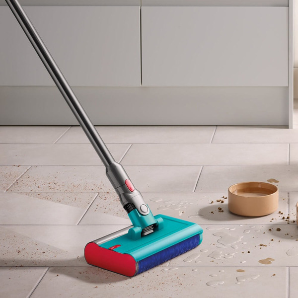 Пылесос вертикальный Dyson V15s Detect Submarine 448799-01(желтый/никель) + Red Line BS-01 16A