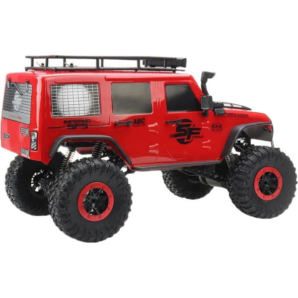 Радиоуправляемая модель 4WD 1/10 WL toys 104311 (красный)