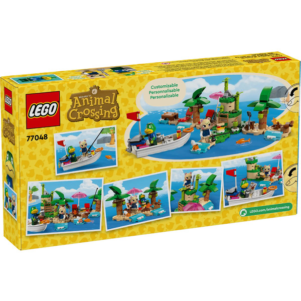 Конструктор LEGO Animal Crossing  Экскурсия на лодке по острову Каппн 77048