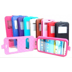 Флип-кейс BINGO U2WV-Series для телефона с экраном 4,5 - 4,8 фиолетовый
