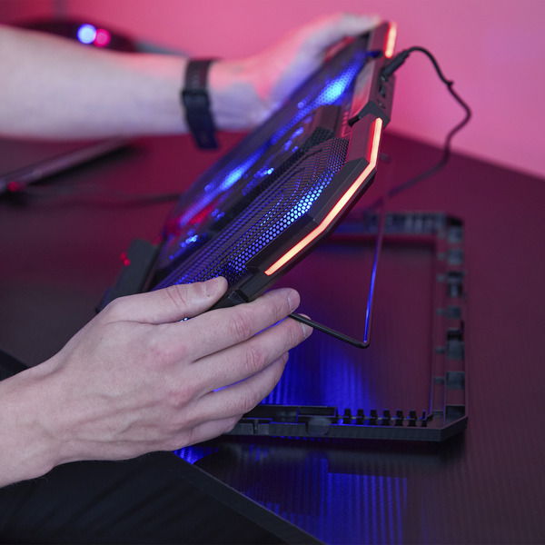 Подставка для ноутбука EVOLUTION LCS-08 RGB