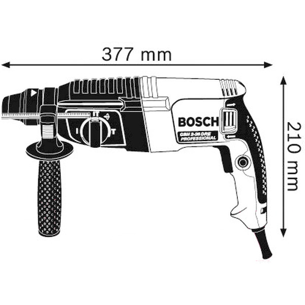 Перфоратор Bosch GBH 2-26 DRE Professional (0611253708)