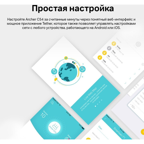 Wi-Fi роутер TP-Link Archer C54