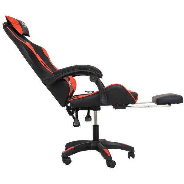 Игровое кресло Calviano 1583 (черно-красное, вибромассажное)