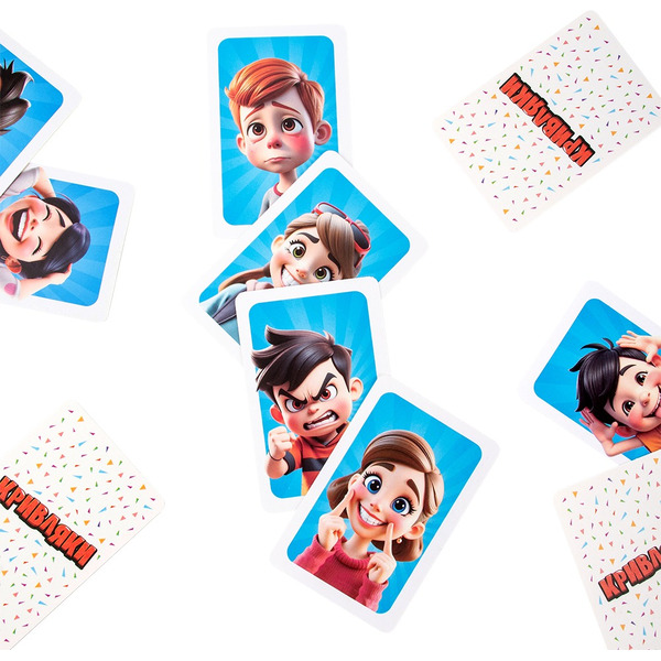 Настольная игра Dream Makers Кривляки. Cards 2423C