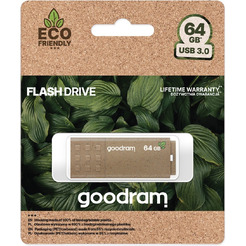 USB Flash GOODRAM Eco Friendly 64GB (UME3-0640EFR11) коричневый