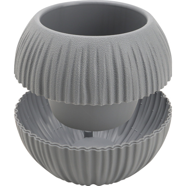 Кашпо La Decoro Сфера КШ-9766 (серый жемчуг)