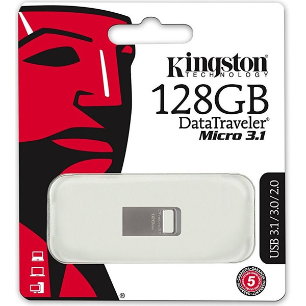 USB Flash Kingston DataTraveler Micro 3.1 128GB (DTMC3/128GB)