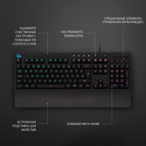 Клавиатура Logitech Prodigy G213 (920-008092)