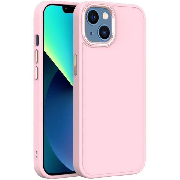 Бампер Bingo Metal для APPLE iPhone 13 Розовый