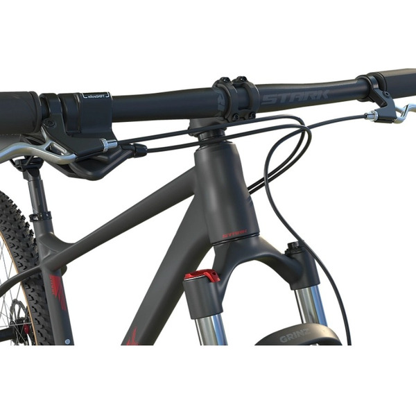 Велосипед Stark Hunter 29.1 HD L/19" HQ-0018024 антрацит матовый/красный