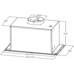 Вытяжка Midea MH60I770B