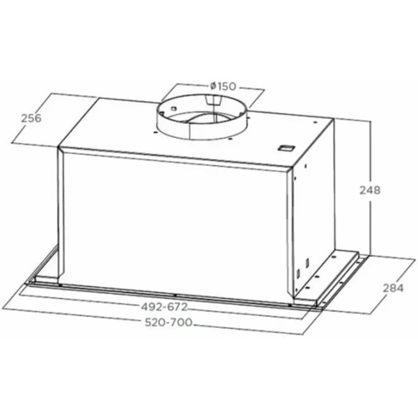 Вытяжка Midea MH60I770B