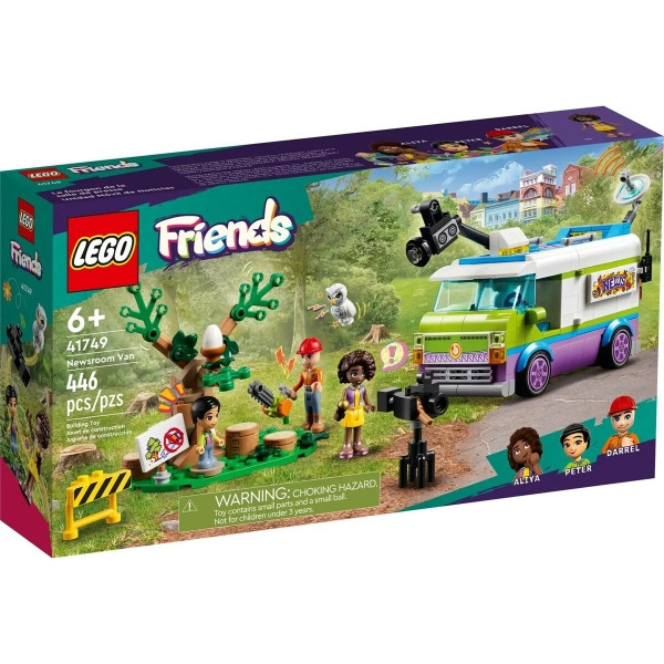 Конструктор LEGO Friends Фургон отдела новостей 41749