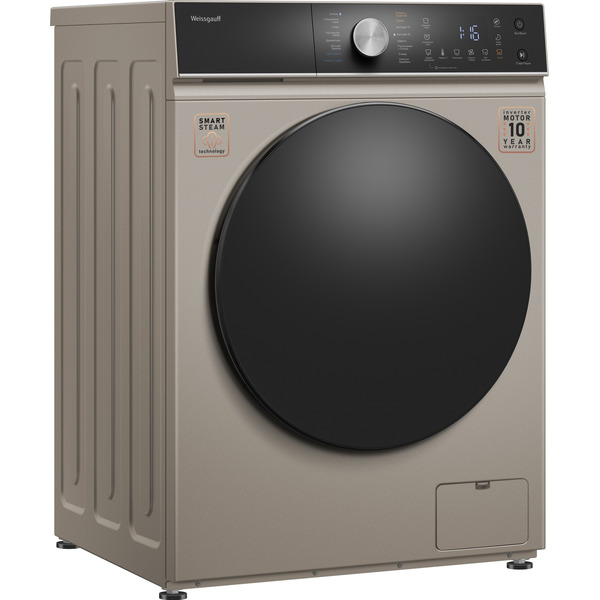 Стирально-сушильная машина Weissgauff WMD 61211 D Inverter Steam Champagne
