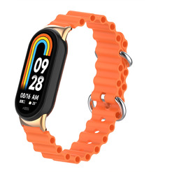 Ремешок Bingo Ocean для XIAOMI Mi Band 8 (оранжевый)