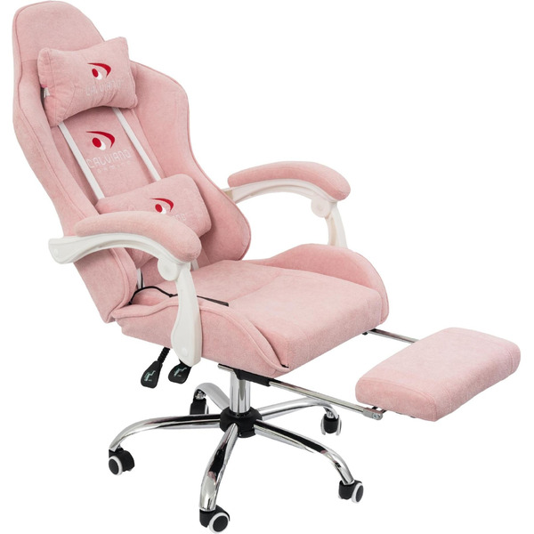 Вибромассажное кресло Calviano Avanti Ultimato (pink fabric)