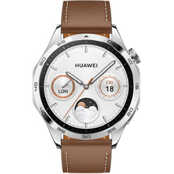 Смарт-часы HUAWEI Watch GT 4 Brown Leather Strap (PNX-B19) 46mm