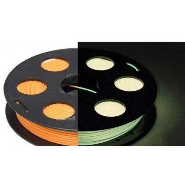 Пластик PLA для 3D печати Bestfilament 1.75 мм 500 г (светящийся в темноте лимонный)